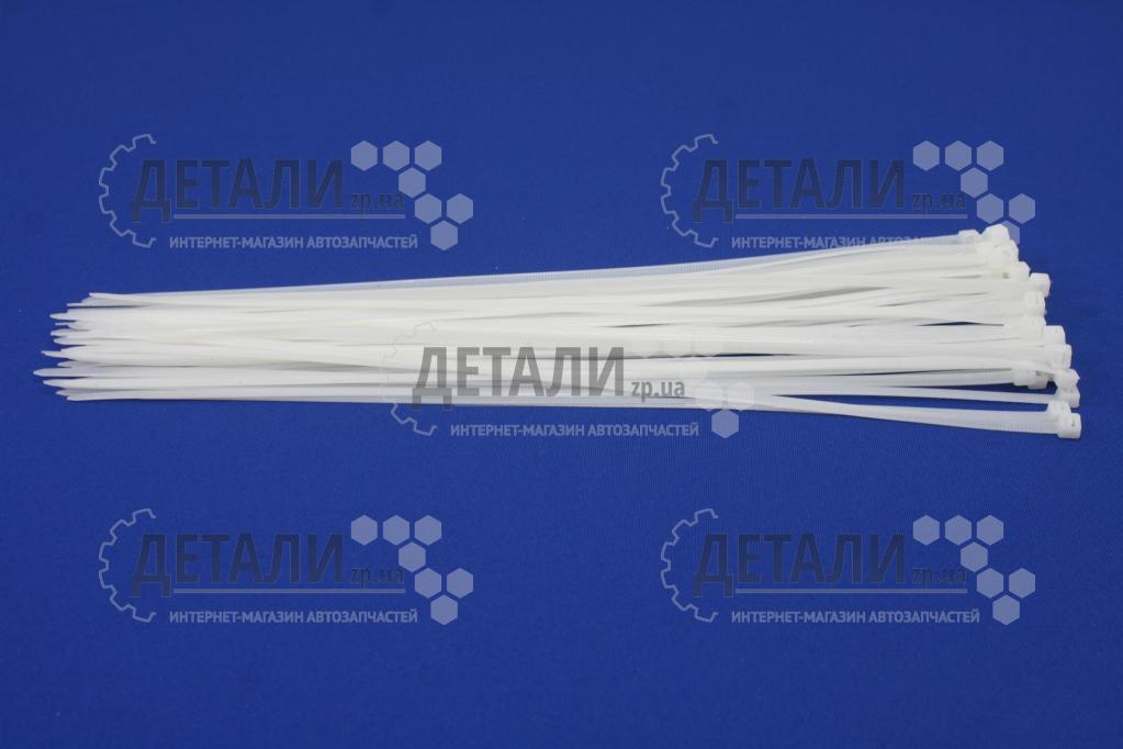 Хомут пластиковий 350х4, 8 (50 шт) білий EuroEx