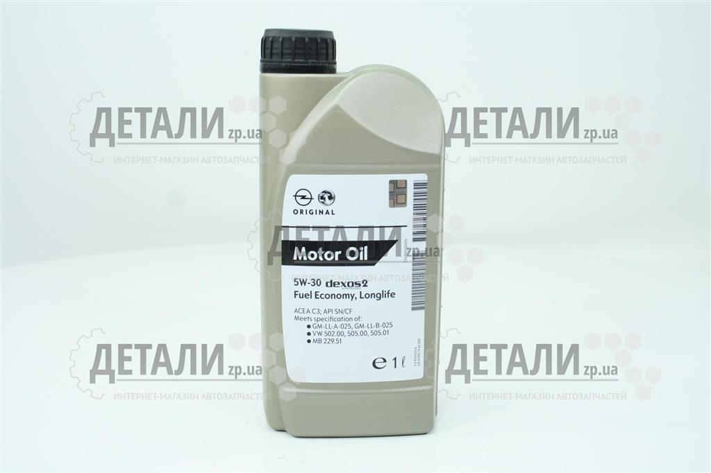 Олива моторна GM Motor Oil 1л 5W30 (синтетика)