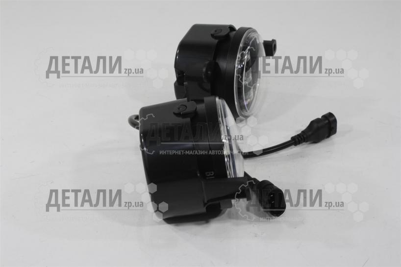 Фара противотуманная 2170 LED с линзой (комплект 2 шт) круглая