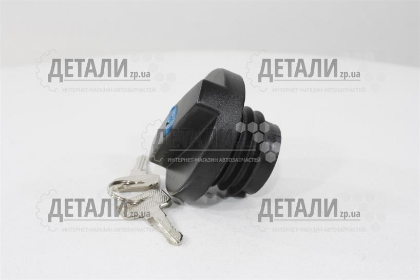 Крышка бензобака 2108 с ключом FLAGMUS (черная) 2110-1103010