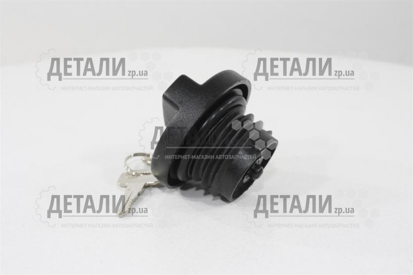 Крышка бензобака 2108 с ключом FLAGMUS (черная) 2110-1103010