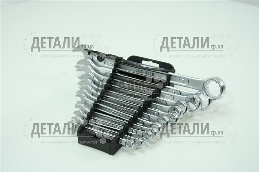 Набор ключей рожково-накидных СТАЛЬ (12шт) 6-22 мм