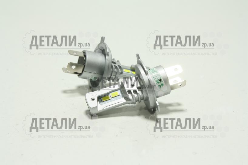Лампа Н4 LED 12-24 V комплект Китай V-9 13W 1500LM – купить на