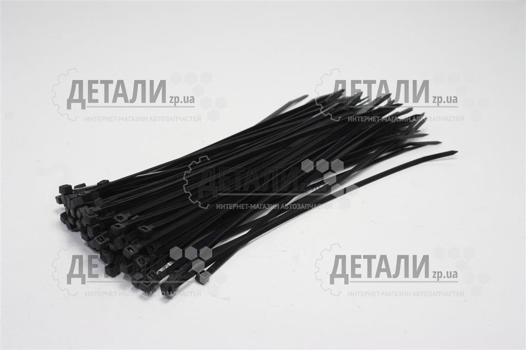 Хомут пластиковий 250х3,6 (100 шт) чорний EuroEx