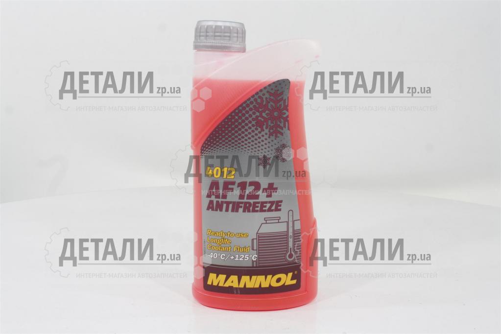 Охлаждающая жидкость ( антифриз, тосол ) 1л MANNOL t-40 (красный) G12