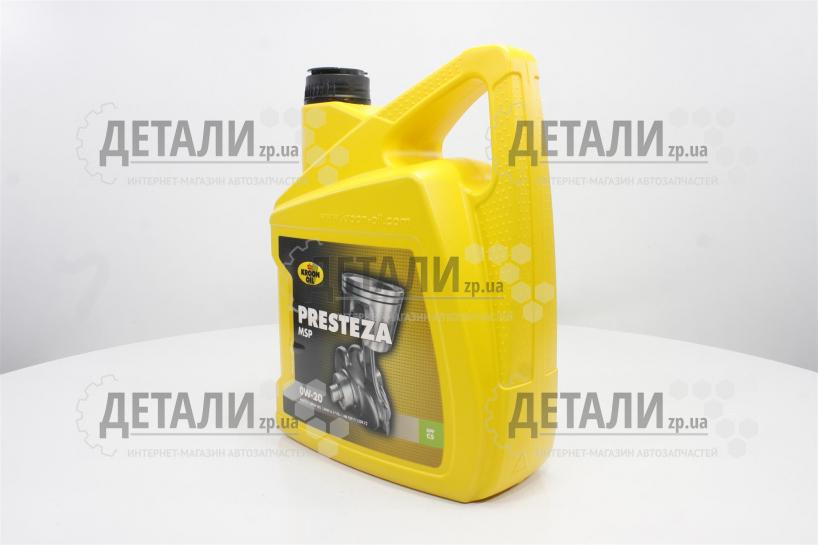 Масло моторное KROON OIL Presteza MSP синтетика 0W20 5л KL 36497