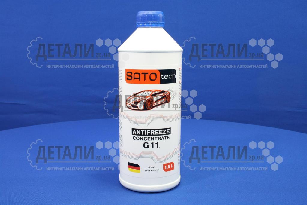Тосол (антифриз) SATO (концентрат -80)(синий) 1,5кг G11