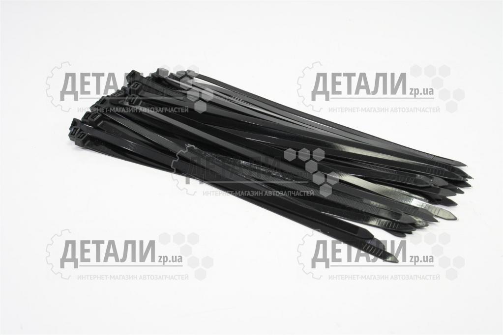 Хомут пластиковый 300х7,6 (50 шт) черный EuroEx
