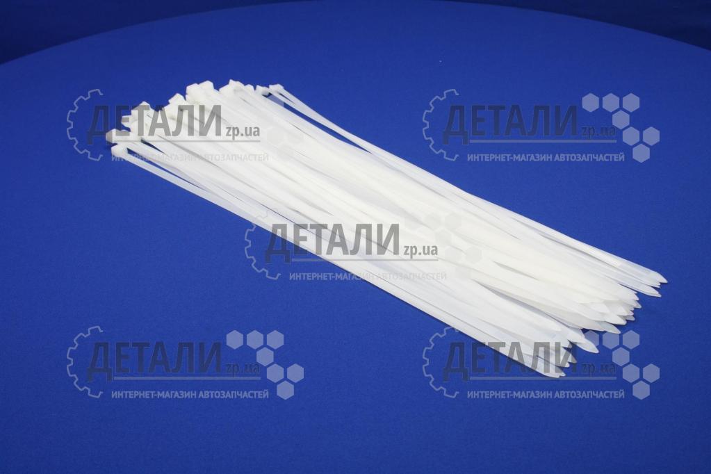Хомут пластиковий 450х7, 6 (50 шт) білий EuroEx