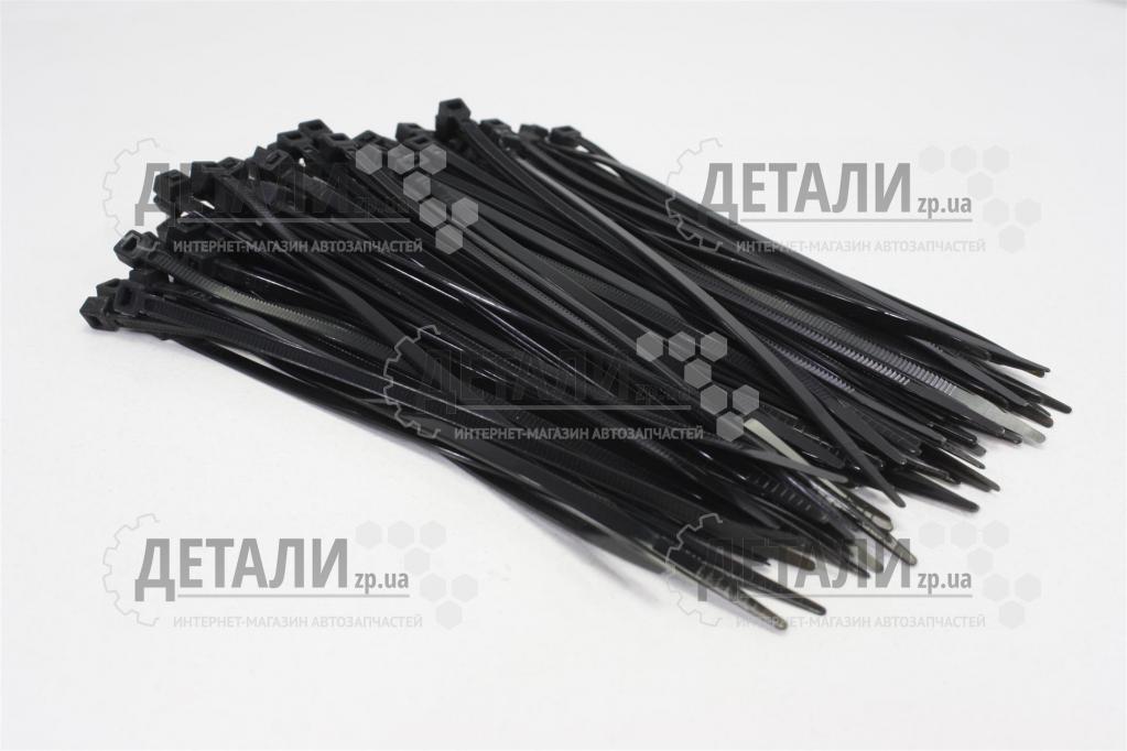 Хомут пластиковий Premium 150х3, 6 (100 шт) чорний EuroEx