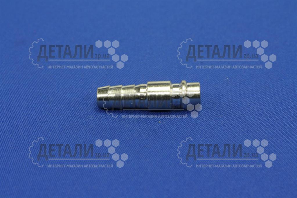 Соединитель10 мм елочка для шланга компрессора (быстроразъем папа) RIDER