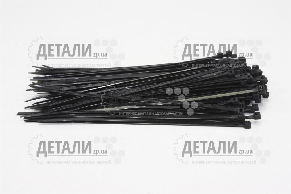 Хомут пластиковий Premium 200х3, 6 (100 шт) чорний EuroEx