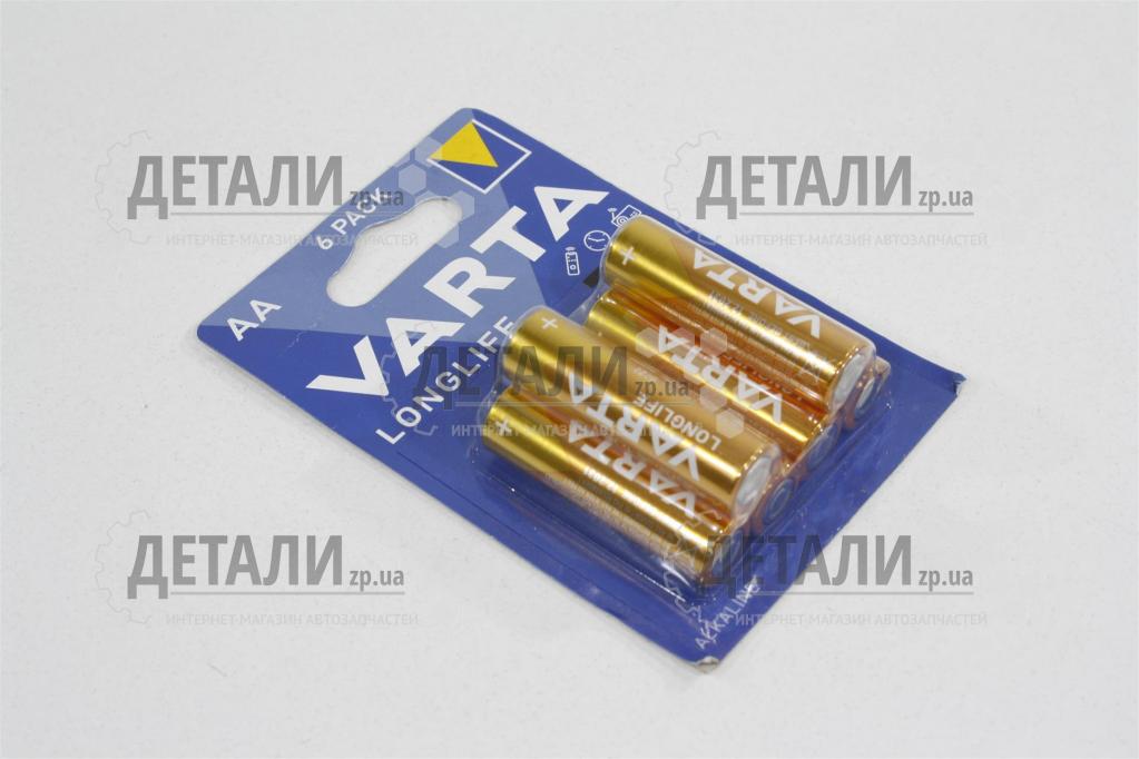 Батарейка Varta Longlife Mignon 4106 STILO 1.5V LR-6 АА 6шт.
