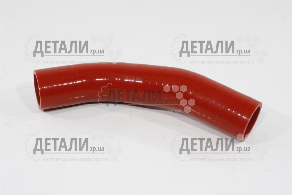 Патрубок радиатора 2401 верхний силикон красный Техно Резина