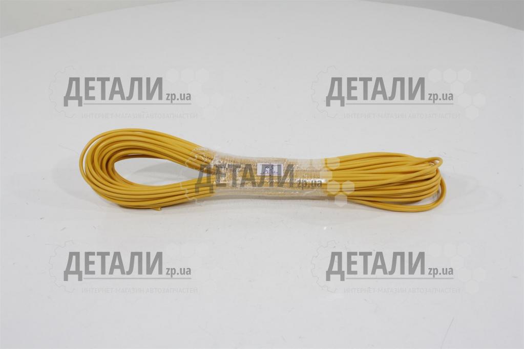 Дріт перетин 1,5 жовтий 20м (кабель)