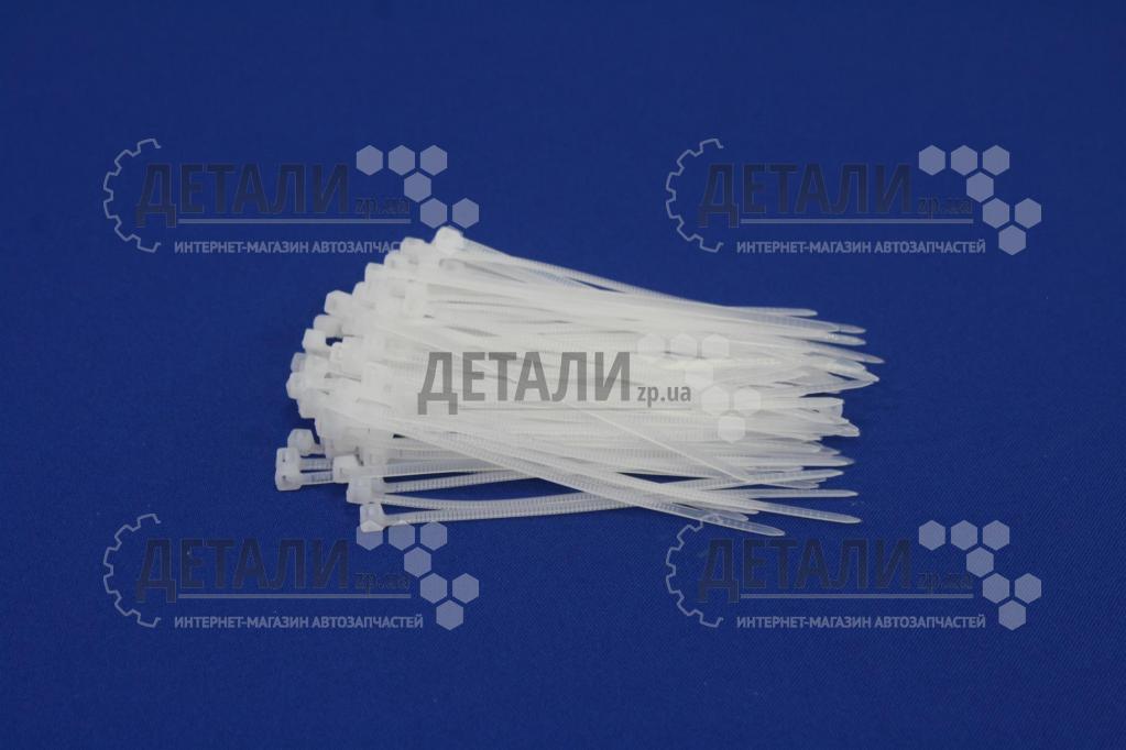 Хомут пластиковий 100х2, 5 (100 шт) білий EuroEx