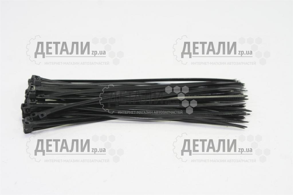 Хомут пластиковий 200х3, 6 (50 шт) чорний EuroEx