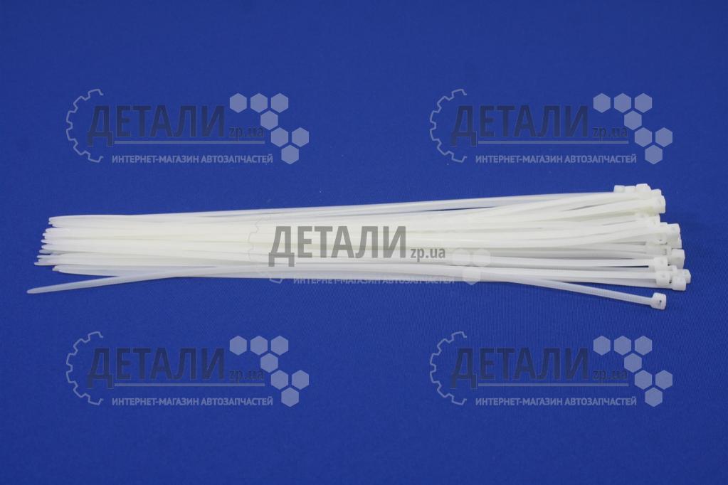 Хомут пластиковий 300х3,6 (50 шт) білий EuroEx