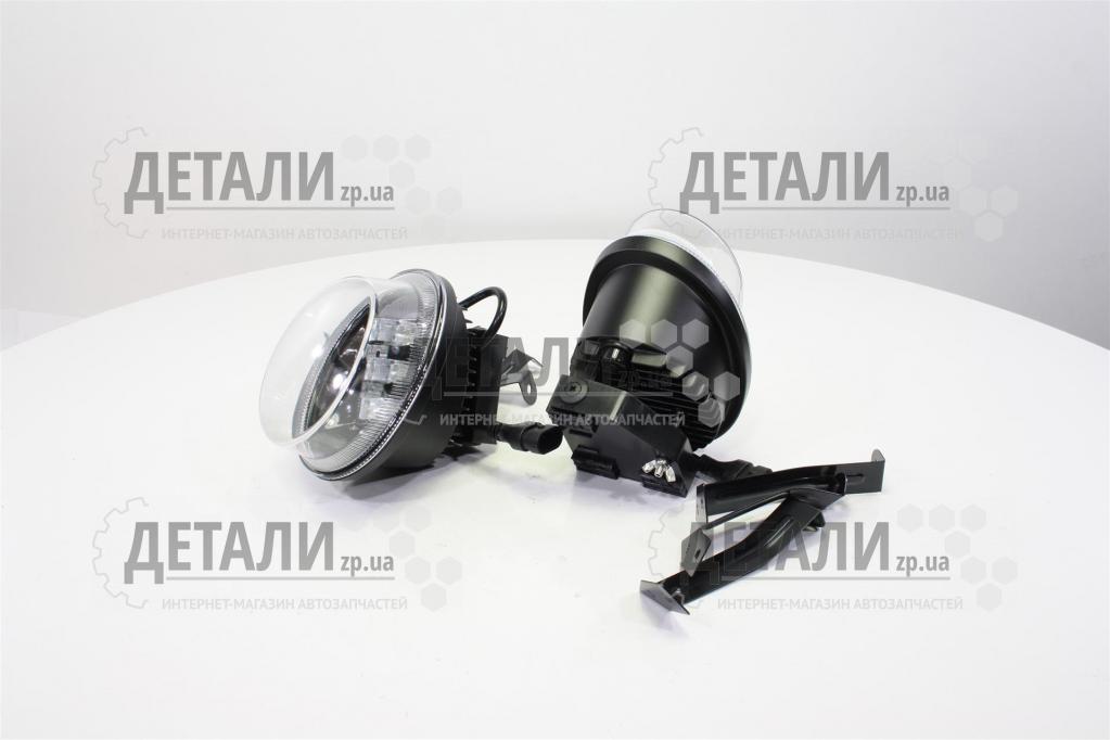 Фара протитум Авео-3 LED комплект білий 5LED лінз