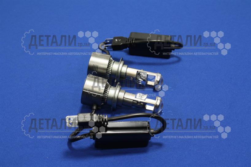 Лампа Н7 LED с линзой 12-24 V комплект BLASKAR Китай G01-H7 (01775