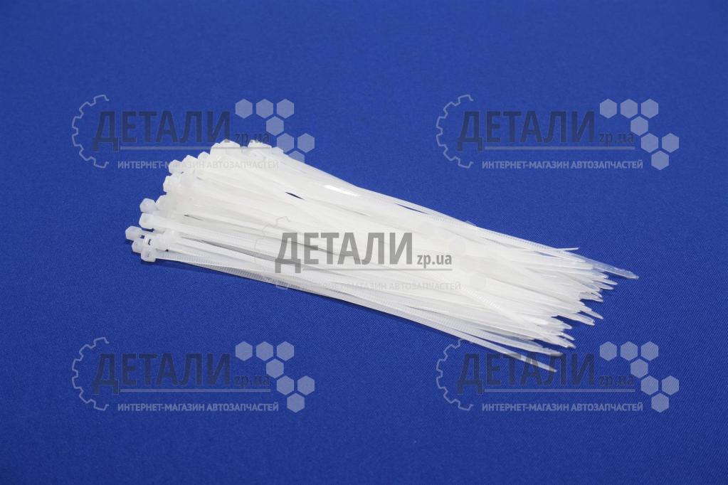 Хомут пластиковый 150х3 (100 шт) белый Китай