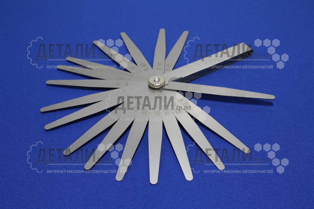 Щуп віяловий 17 пелюсток 0,02-1,0мм YATO