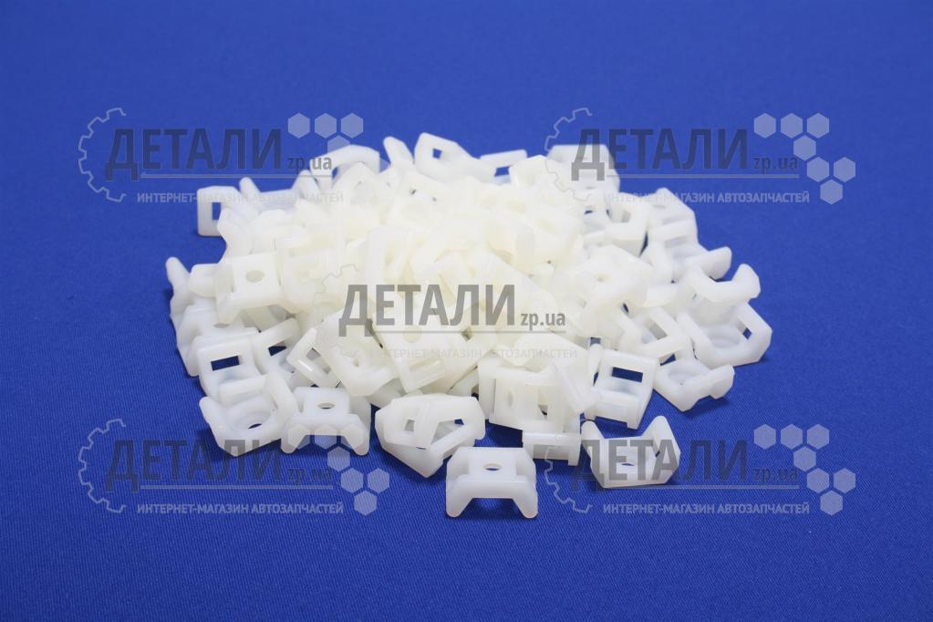 Кронштейн кріплення кабелю 16х22 100шт (стільчик) TAKEL білий