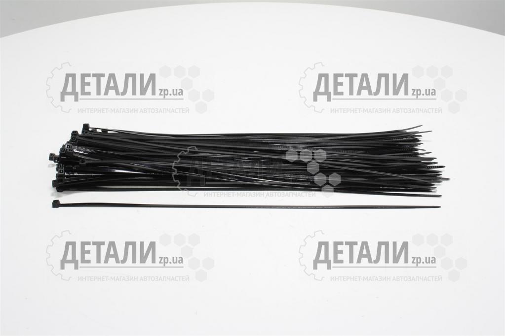 Хомут пластиковий 350х4 (100 шт) чорний Китай
