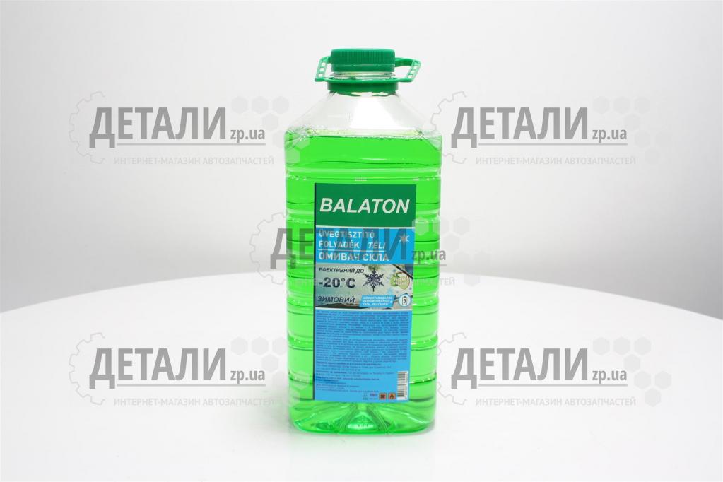 Жидкость бачка омывателя зима Balaton зеленое яблоко 3л -20C