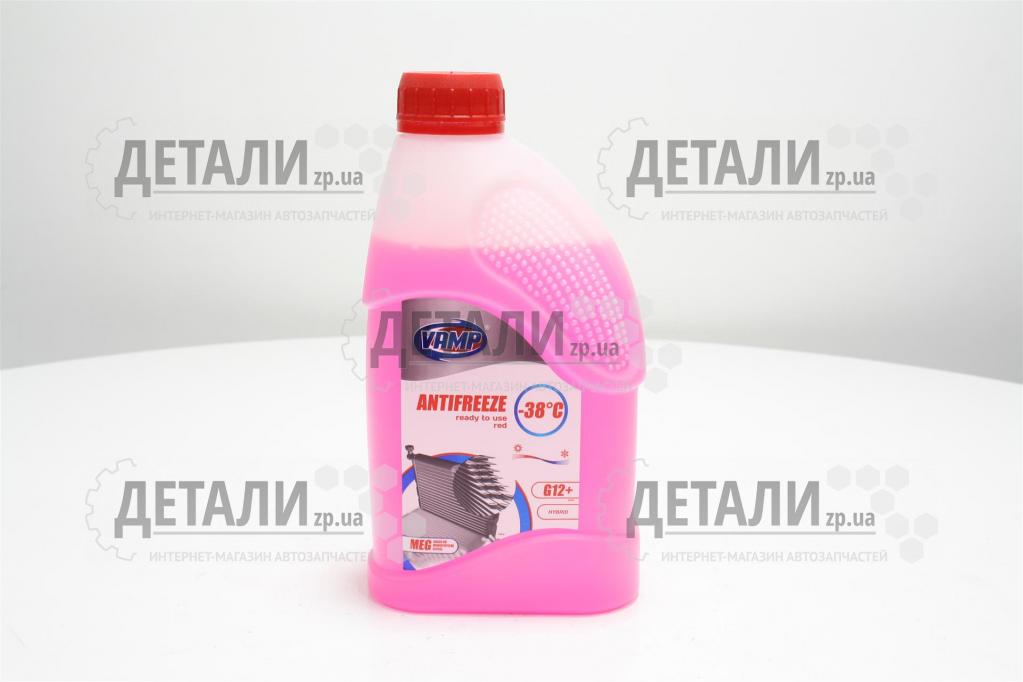 Охолоджувальна рідина (антифриз, тосол) 1л ВАМП-38 (червоний) G12