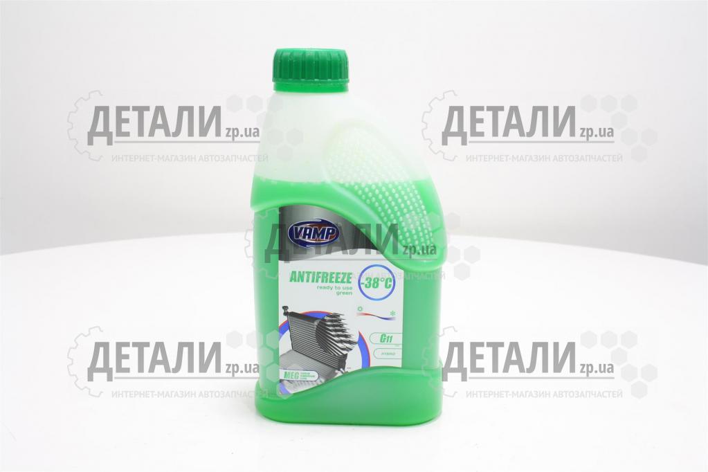 Охолоджувальна рідина (антифриз, тосол) 1л ВАМП-38 (зелений) G11