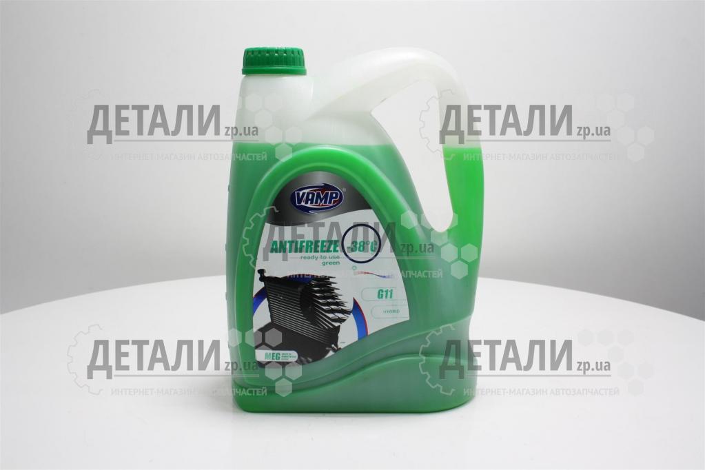 Охолоджувальна рідина (антифриз, тосол) 5л ВАМП-38 (зелений) G11