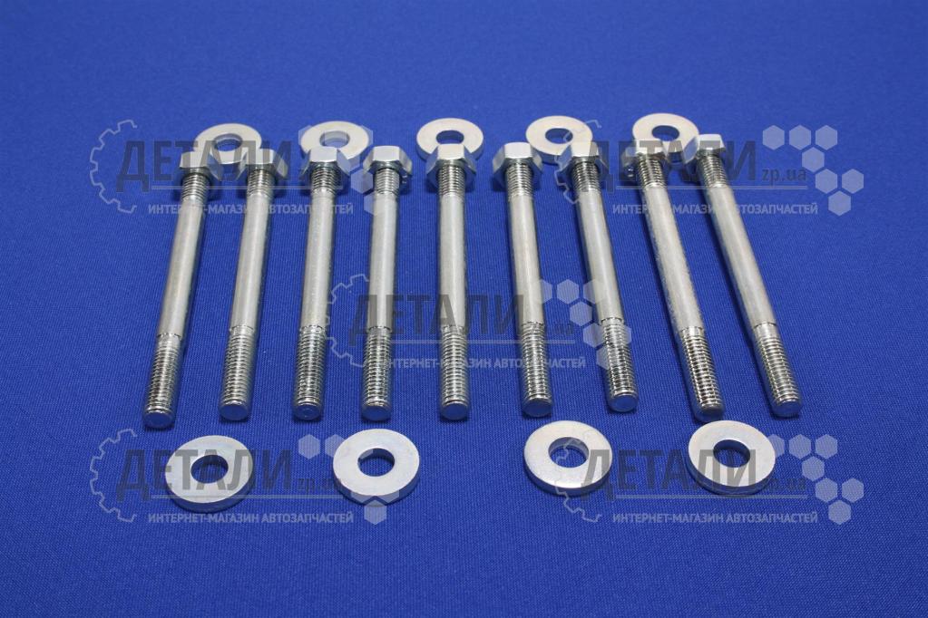 Шпилька М8х75х80 распредвала 2101 (7+2+гайки+шайби) комплект