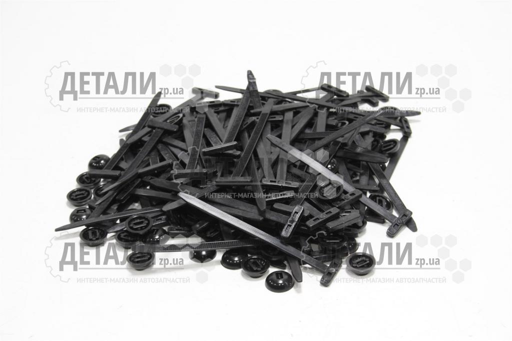 Хомут пластиковий 20х90 (100 шт) чорний Alloid