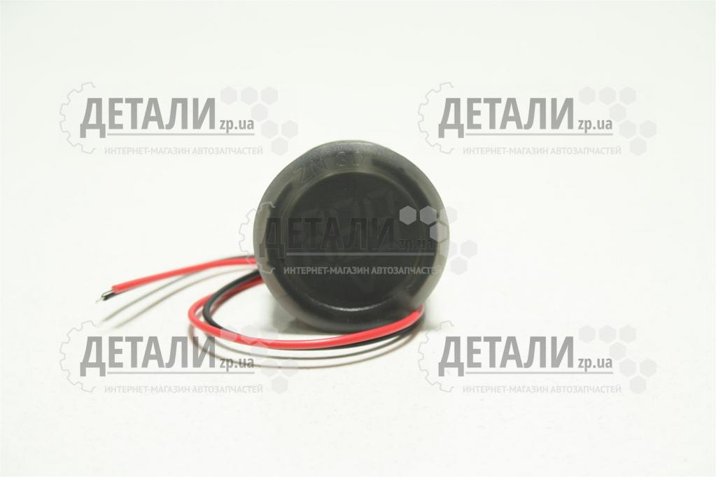 Вольтметр з проводом 6-12-24 V (3 знаки) врізний (круглий)