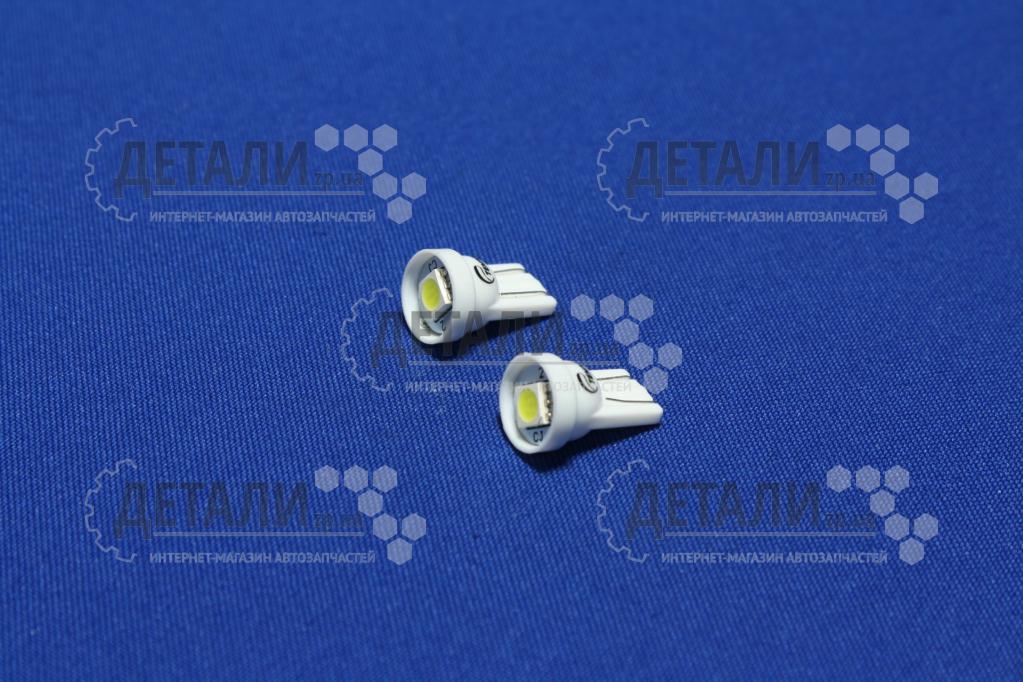 Світлодіод безцокольний габаритів 1SMD діод білий комплект 12V TEMPEST