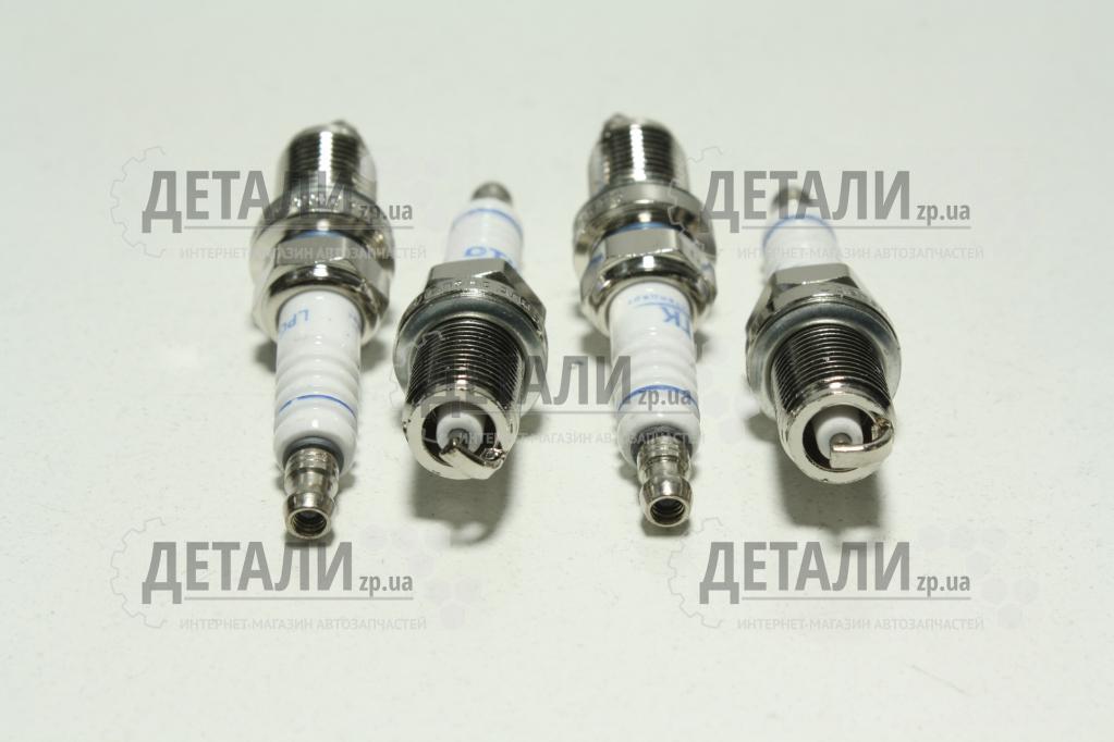 Свеча зажигания 406 двигатель ОТК под газ оборудование ГБО (комплект)