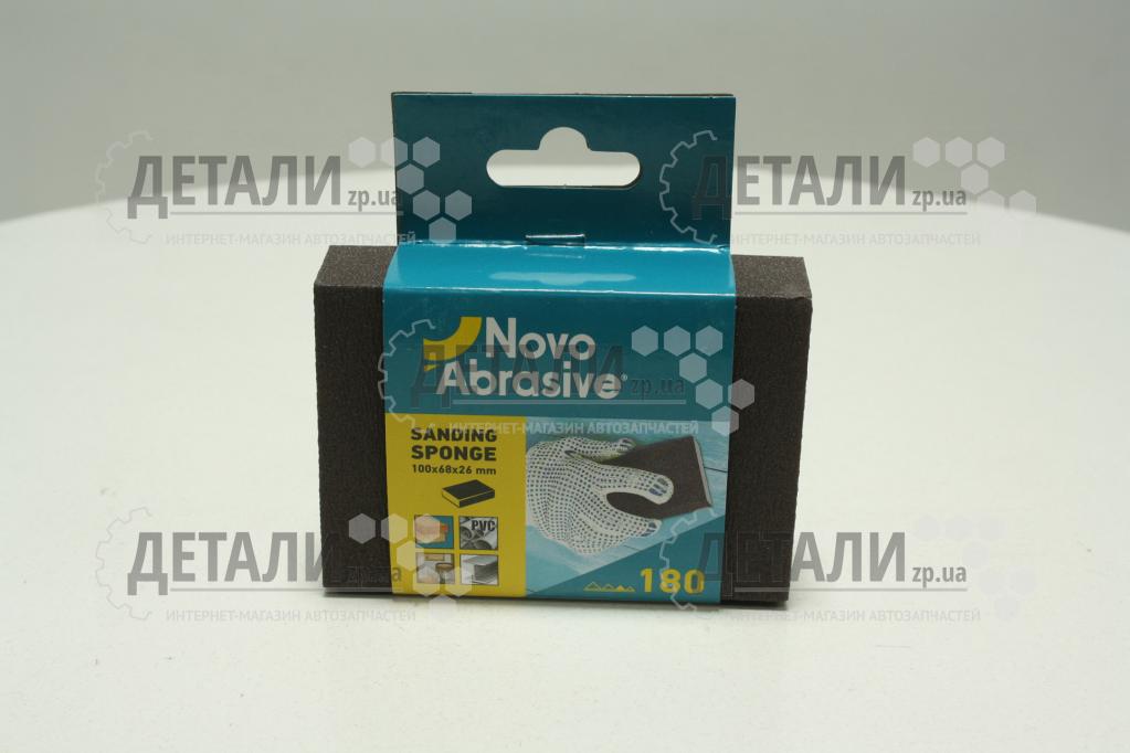 Губка для шліфування 4 стороння пряма NovoAbrasive Р180
