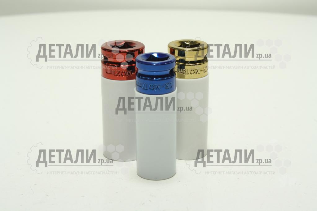 Набор головок  3 предмета 1/2 " 17, 19, 21 ударные высокие STRONA