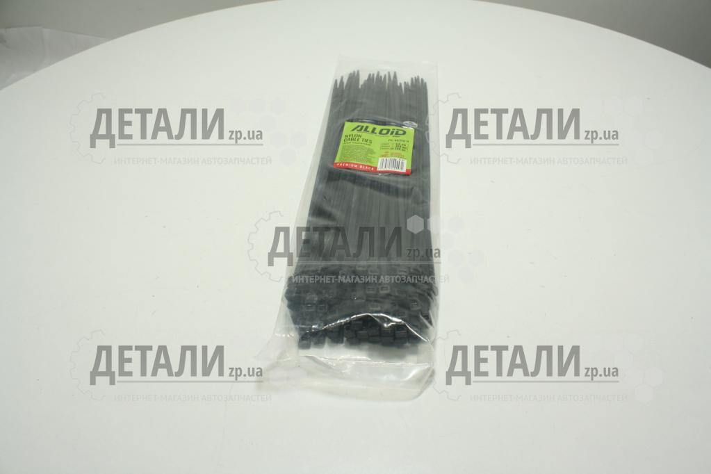 Хомут пластиковый 350х4,6 (100 шт) черный Alloid