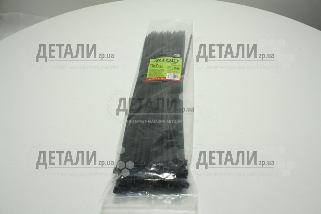 Хомут пластиковый 450х4,6 (100 шт) черный Alloid