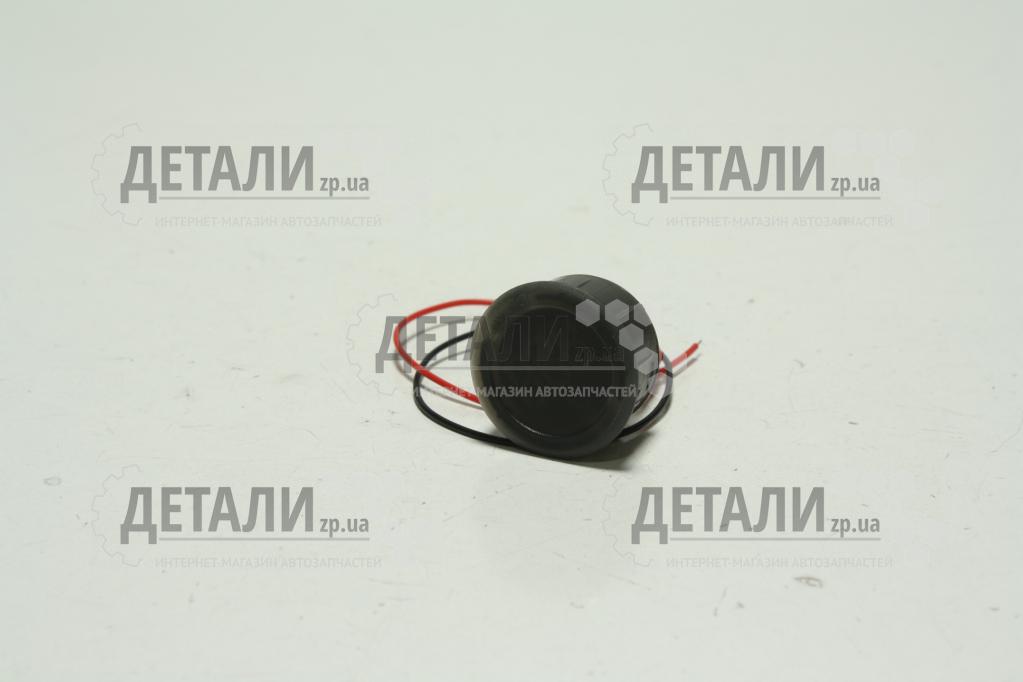 Вольтметр с проводом 6-12-24 V (3 знака) врезной (круглый)(зеленый)