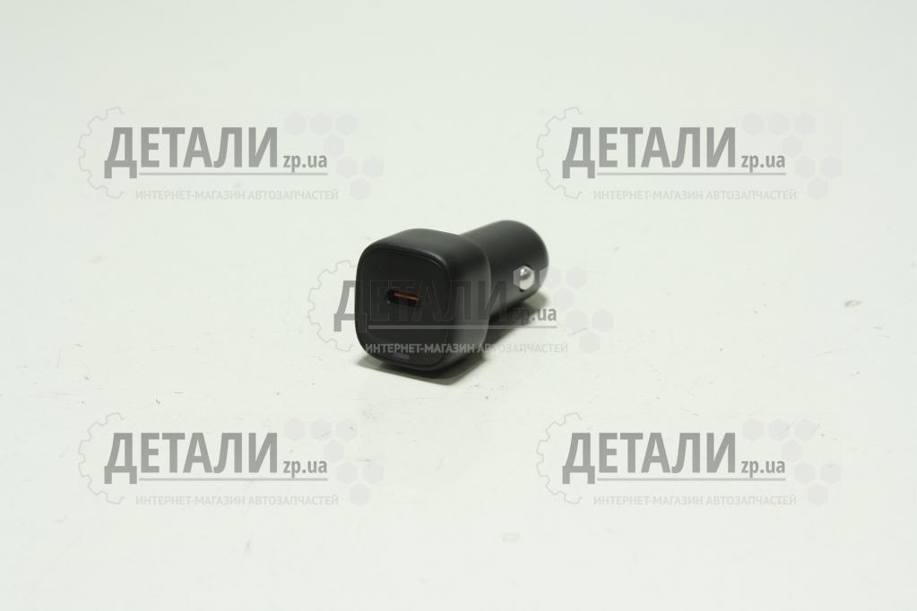 Адаптер автомобільний (прикурювач - USB) BZ34A Cloud single port PD20W car charger Black Borofone