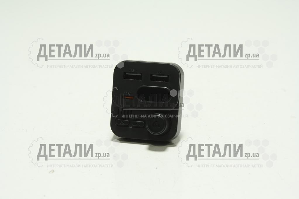FM-модулятор із Bluetooth BC61 Selecto car BT5.4 FM transmitter 3A Black Borofone