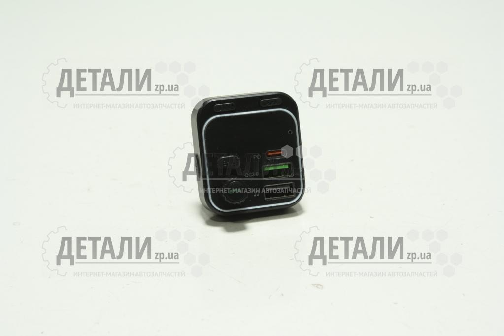 Фм-модулятор с Bluetooth BC53 Highway PD20W+QC3.0 Car BT FM Transmitter 18W Black Borofone