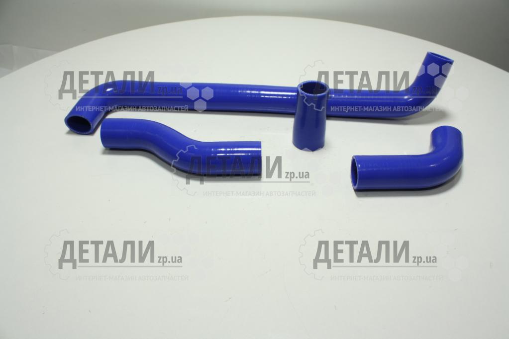 Патрубок радіатора 21213 комплект 4шт силікон FLAGMUS