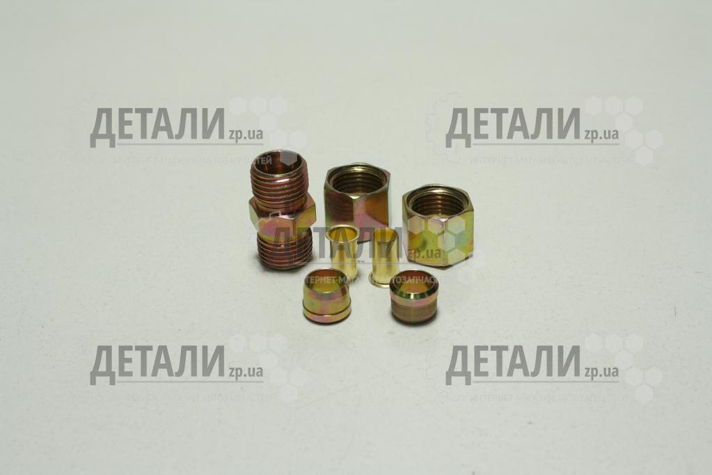 З'єднувач трубки гальмівний (рятувальник) D внутр -10мм М16х1,5 ОТК