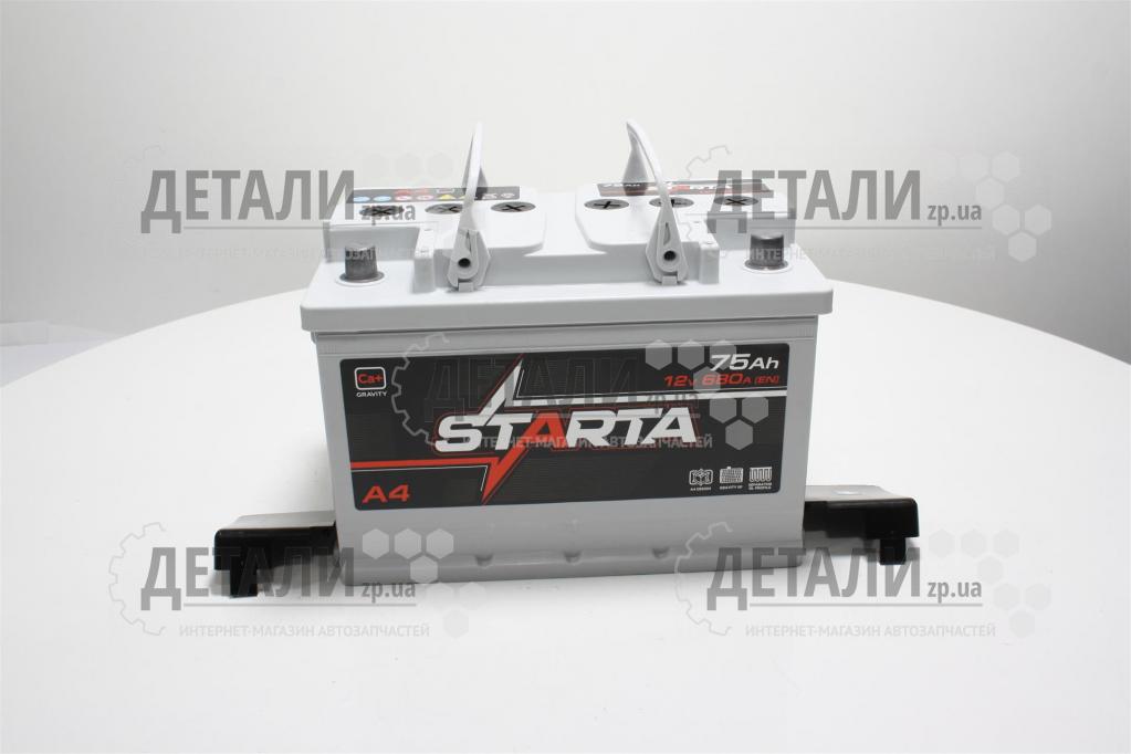Аккумулятор  75 АзЕ 6СТ STARTA Евро (плюс правый)