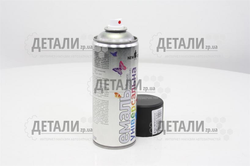 Эмаль универсальная NEW TON черная матовая 400г ББУ9005мат