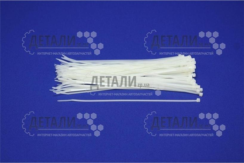 Хомут пластиковий 80х2,5 (100 шт) білий LSA